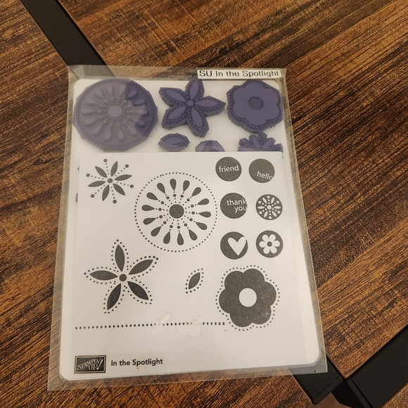 Stampin' Up! Rubber Stamp 5 Set Collection Happiest Birthday Banner Blast Pretty - Picture 2 of 10